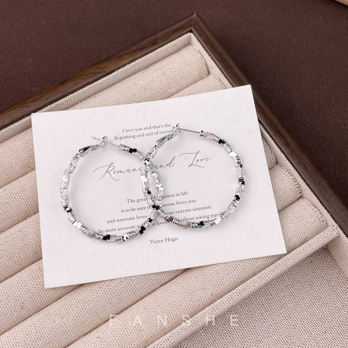 Commuter Small Pieces Of Sier Ear Fashion Temperament Simple Metal Bracelets