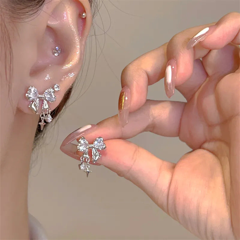 Women's Fashion Temperament Wild Without Piercing Mosquito Coil Earrings