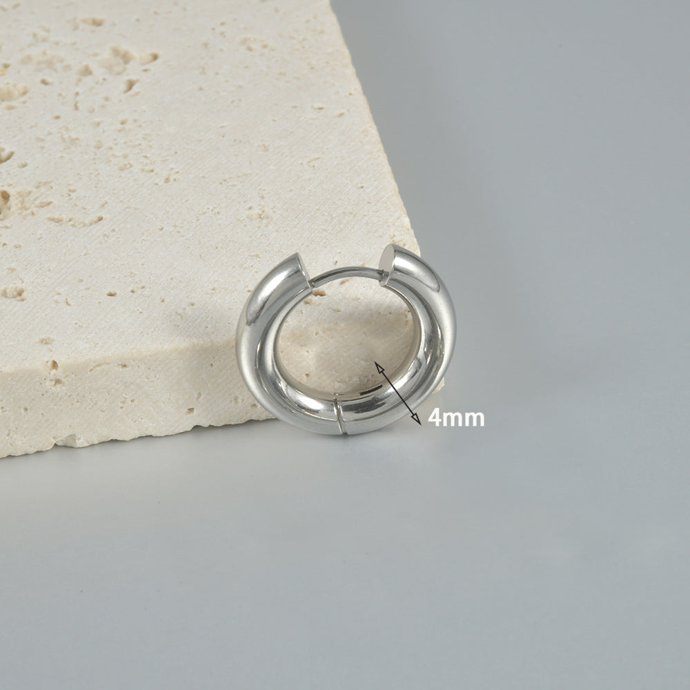 Women's & Men's Ear Clip Simple Personality Fake Auricle Earrings