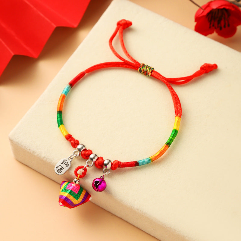Children's Hundred Dragon Boat Festival Colorful Braided Rope Batches Of Goods Bracelets