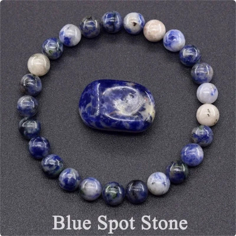 Red Green Treasure Amethyst Sunstone Lapis Lazuli Tiger Eye Handmade Bracelets