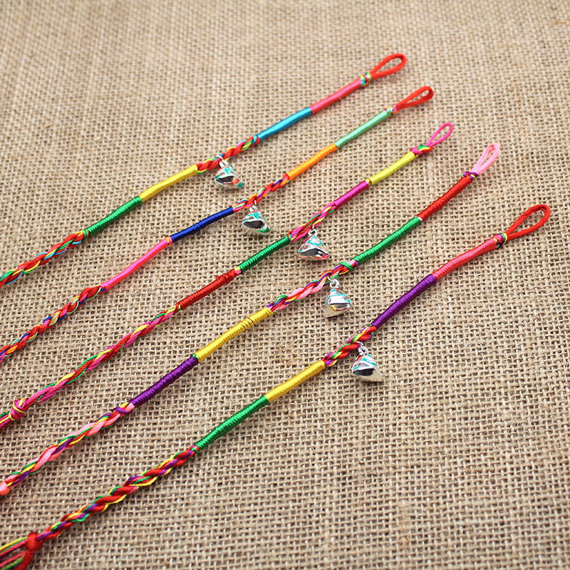 Boat Festival Colorful Rope Hand-woven Tiger Head Bracelets