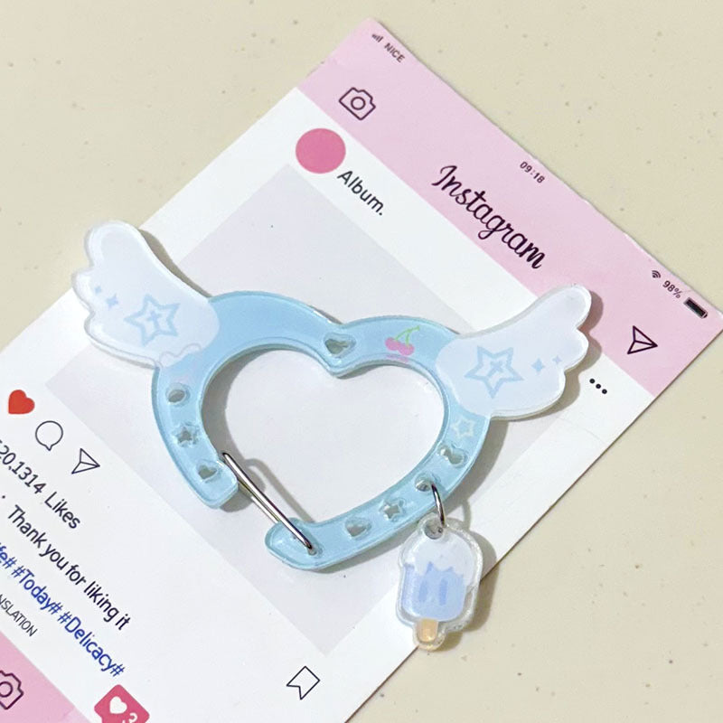 Acrylic Shaped Multifunctional Key Cartoon Shape Jewelry Accessories