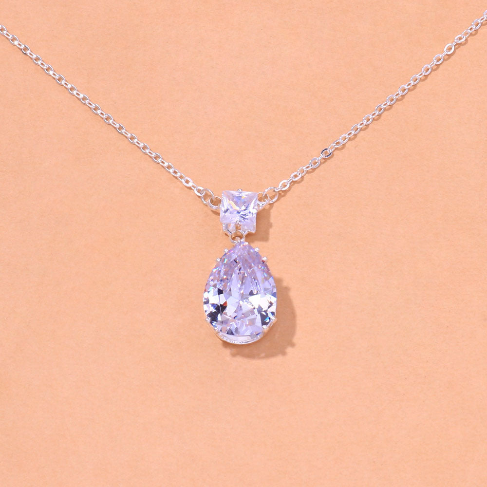 New Water Drops Bride Wedding Suite Jewelry Set