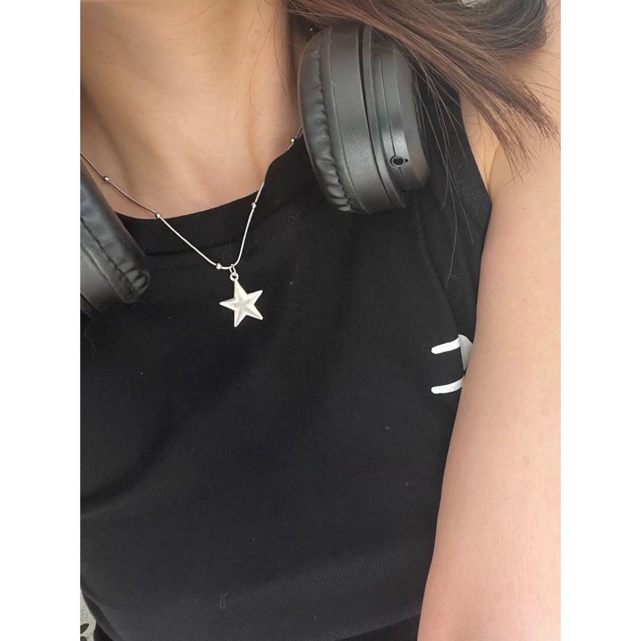 Clavicle Chain Female Titanium Steel Color Necklaces