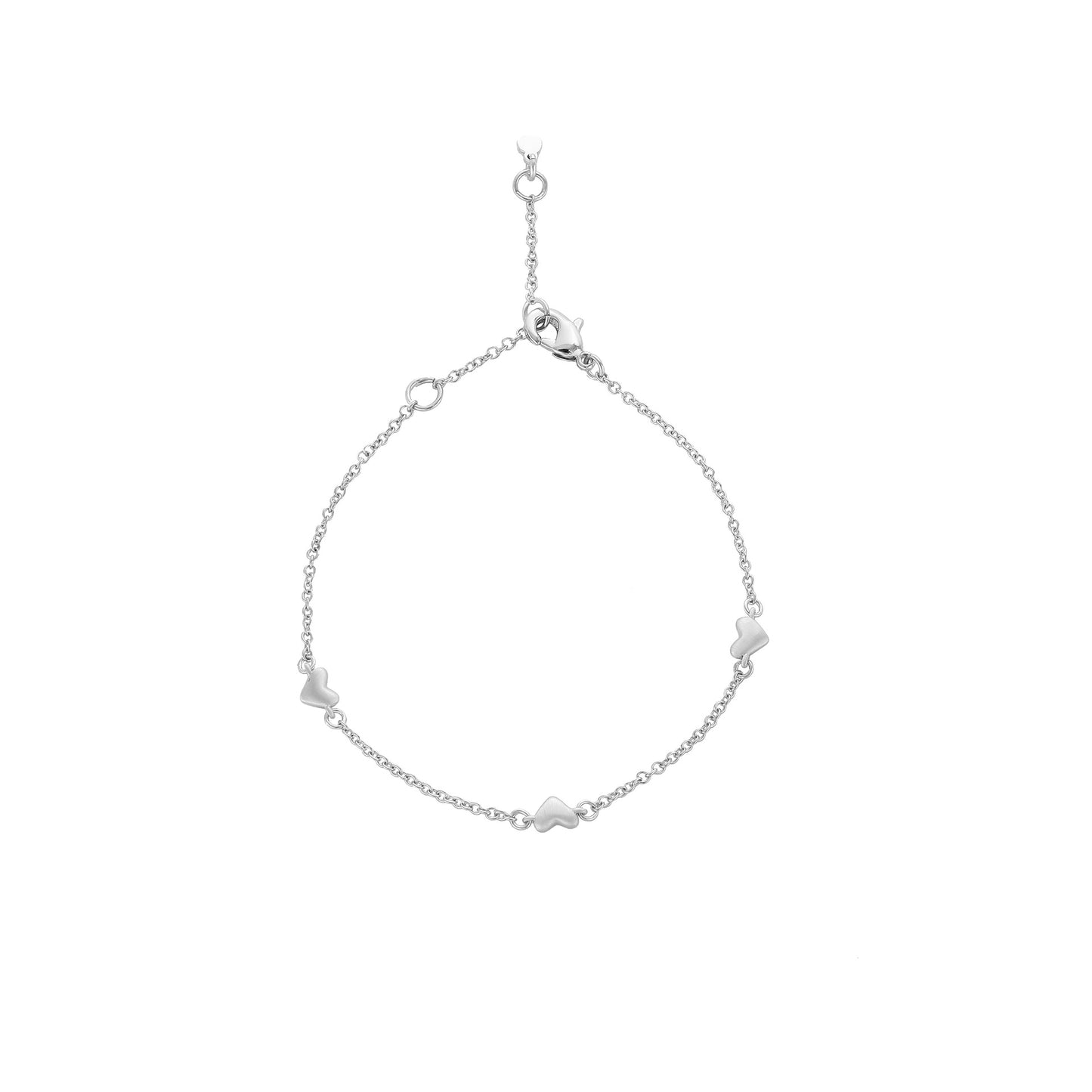 Day Limited Love Simple Advanced Brushed Heart Clavicle Necklaces