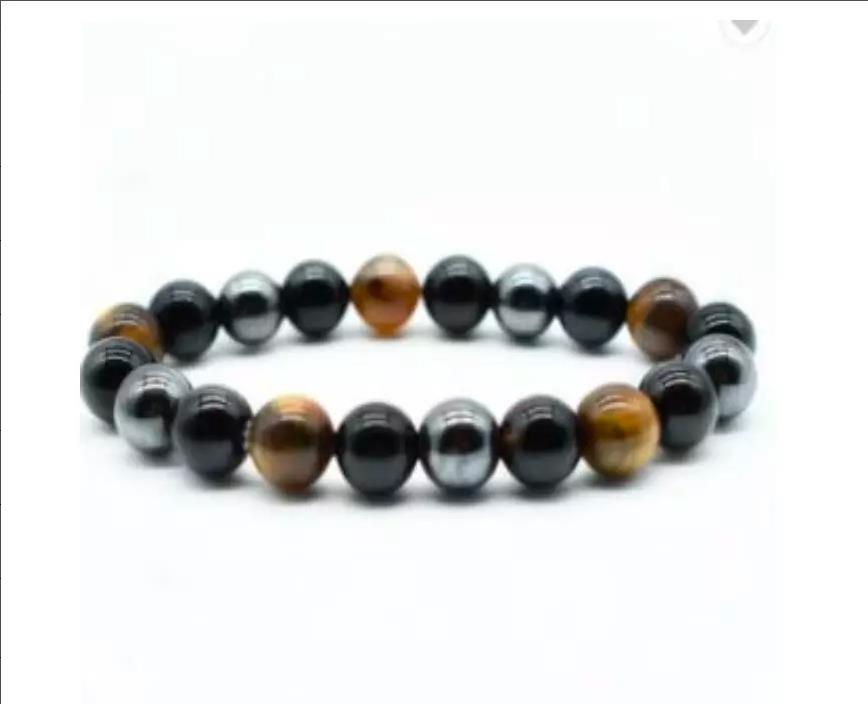 Ore Couple Colorful Tigereye Bright Stone Bracelets