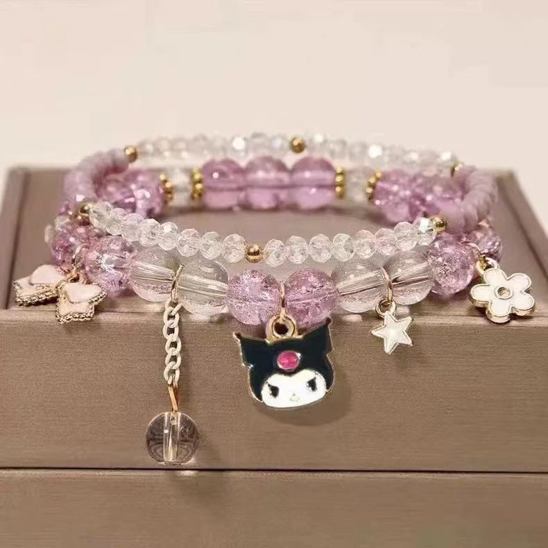 Little String Beads Crystal Female Cute Girlfriends Fashion Bracelet