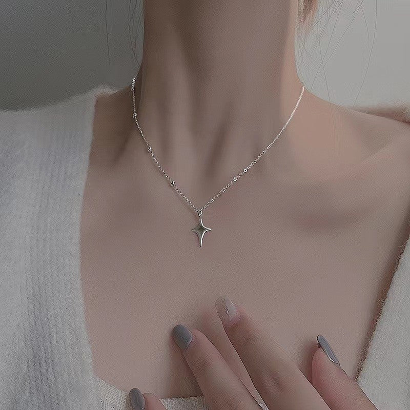 Stars Female Summer Niche Light Luxury Design Sense Trendy Clavicle Necklace
