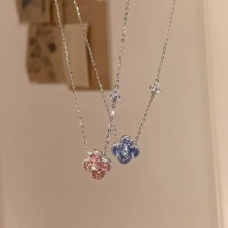 Lucky Clover For Light Luxury With Niche Stylish Necklaces