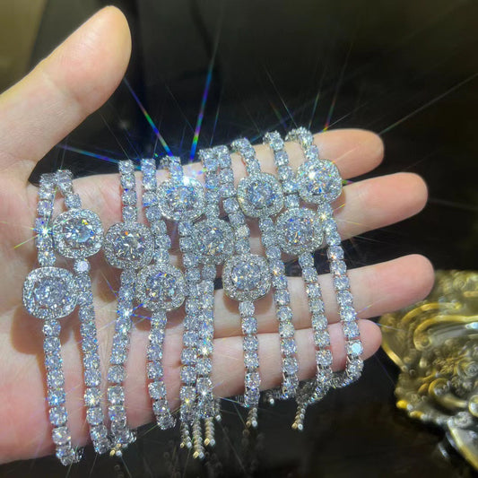 Sugar Female Light Luxury Minority High-grade Pull-out Adjustable Bracelets