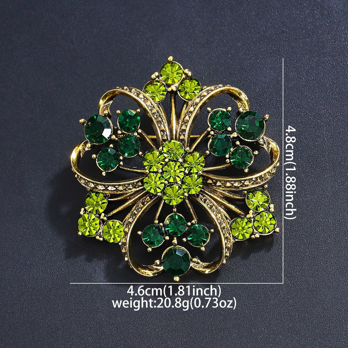 Women's & Men's Elegant Brooch Alloy Rhinestone Niche Design Business Corsage Brooches