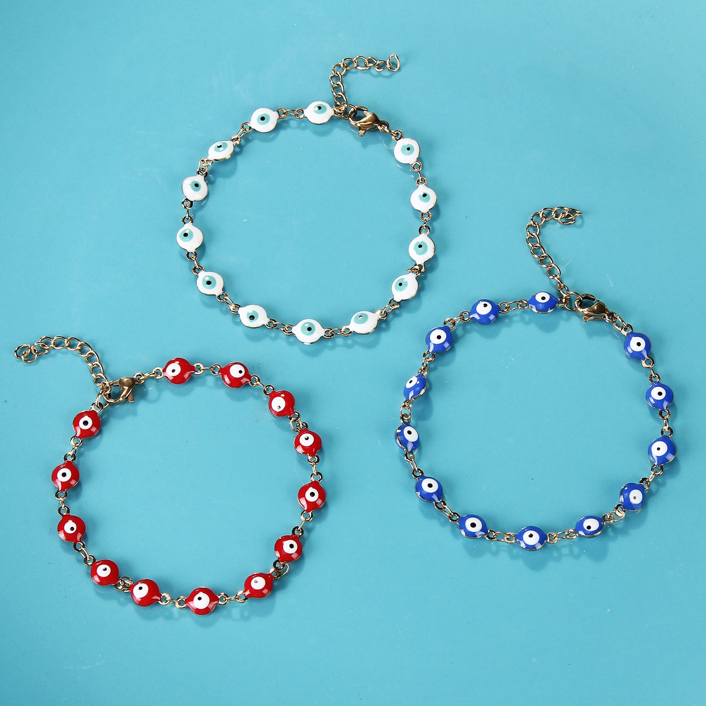 Style Devil's Eye Female Colorful Eyes Couple Bracelet