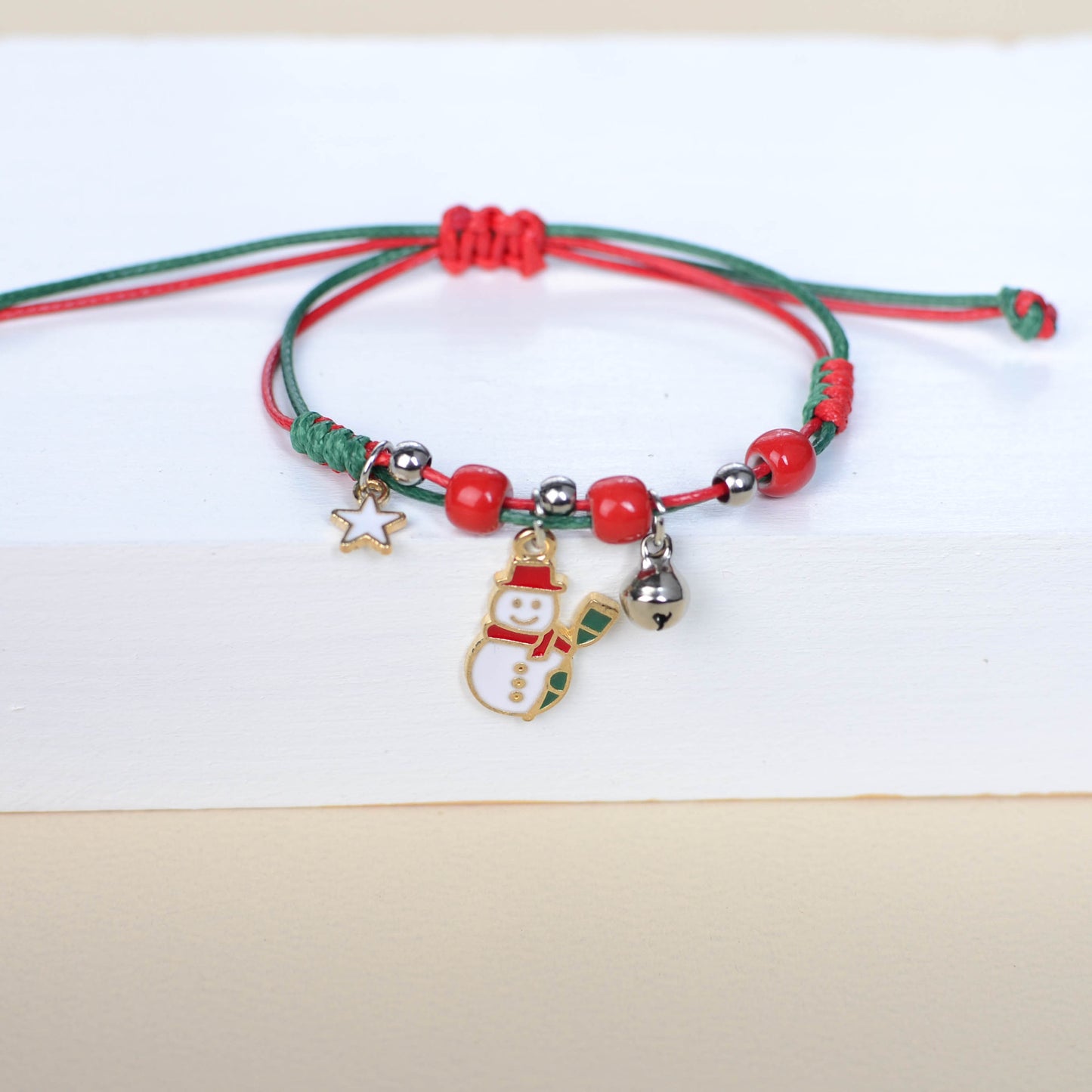 Christmas Festival Hand-woven Santa Claus Gift Bracelets