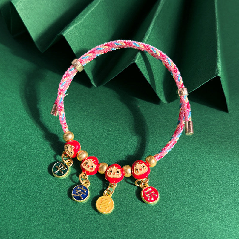 Dragon Boat Festival Colorful Rope Holiday Gift Female Wrist String Bracelet