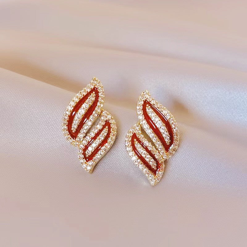 Fashion Simple Trend Face Slimming Graceful Personality Earrings