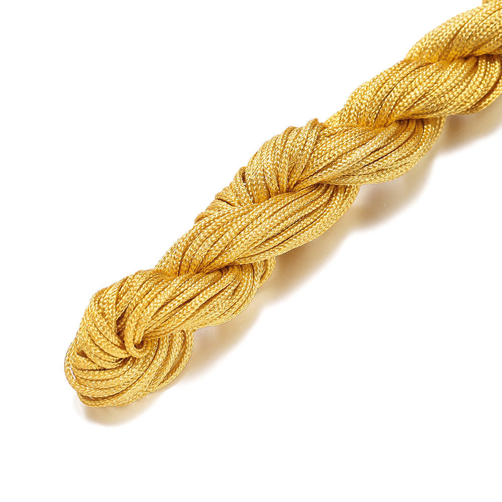 Handmade Braided Jade Strand Red Rope Thread Chinese Knot Hanging Ornaments
