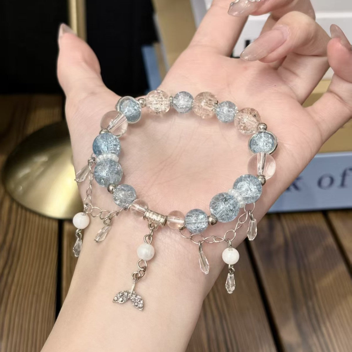 Floral Butterfly Beaded Female Summer Niche Design Sweet Super Fairy Bracelets