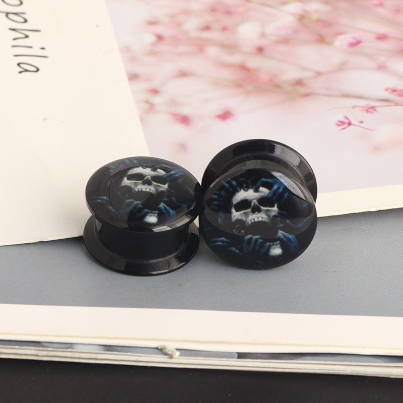 Acrylic Auricle Pulley Ear Extender Human Body Earrings