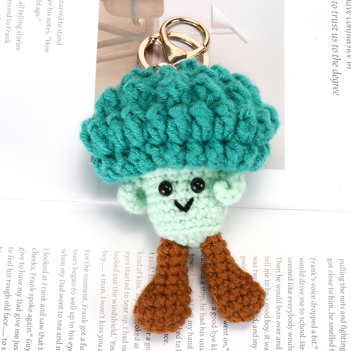 Finished Woven Series Toys Croissant Toast Hanging Ornaments