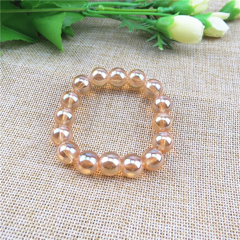 Micro Glass Bead Beads Scratch Stall Amber Bracelets