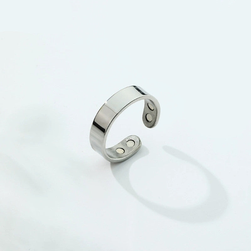 Stainless Steel Magnet Magnetic Opening Double Rings