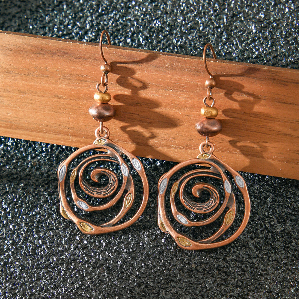 Attractive Antique Bohemian Ethnic Style Handmade Earrings