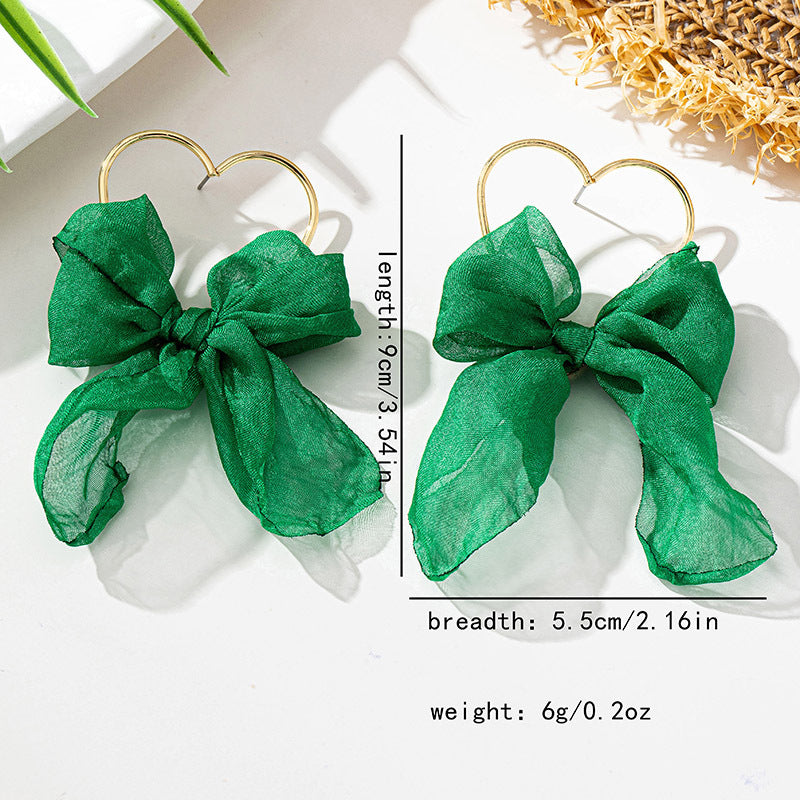 Women's Ear High-grade Temperament Retro Exaggerated Left Right Stud Earrings