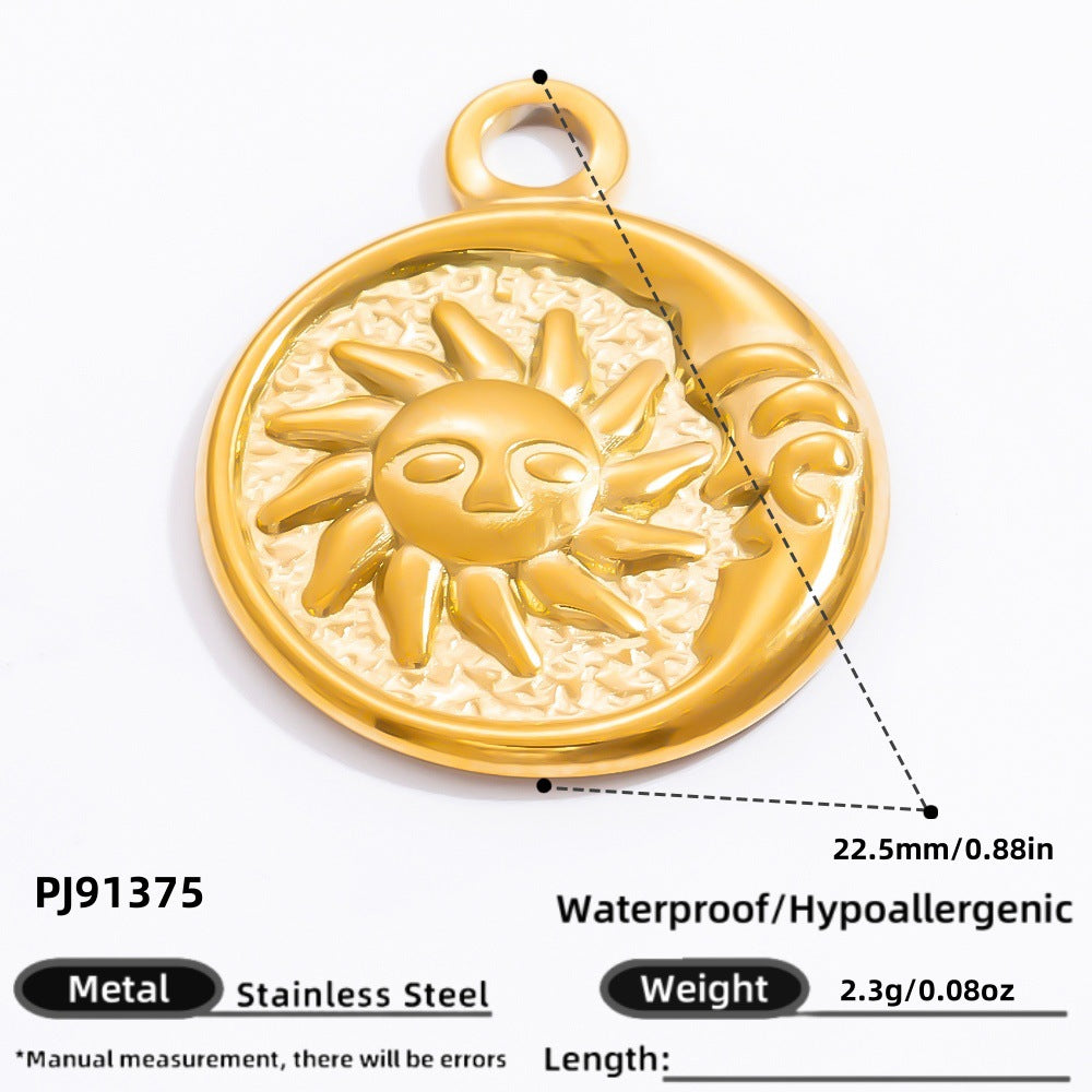 Classy Stylish Stainless Steel Gold-plated Design Jewelry Accessories