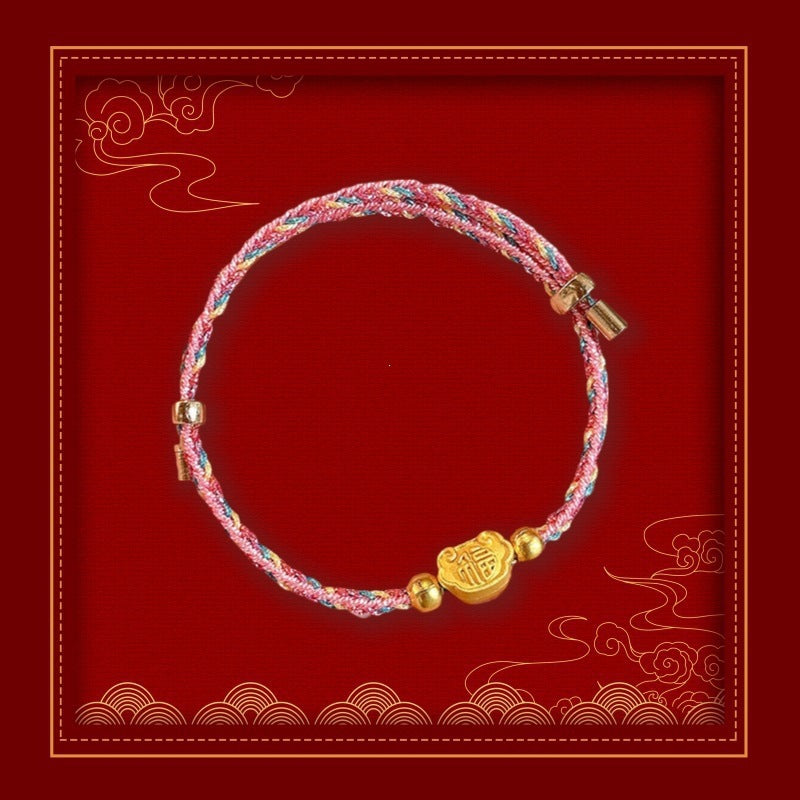 Children's Dragon Boat Festival Colorful Rope Chic Carrying Strap Batch Bracelet