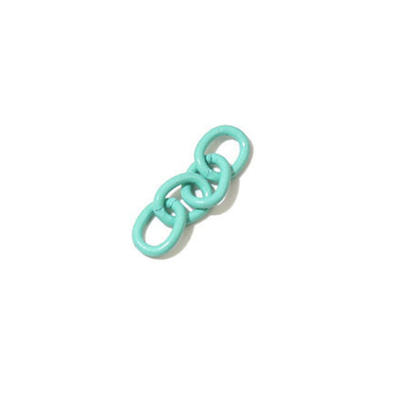 Color Paint Chain Extension Tail Hoop Jewelry Accessories