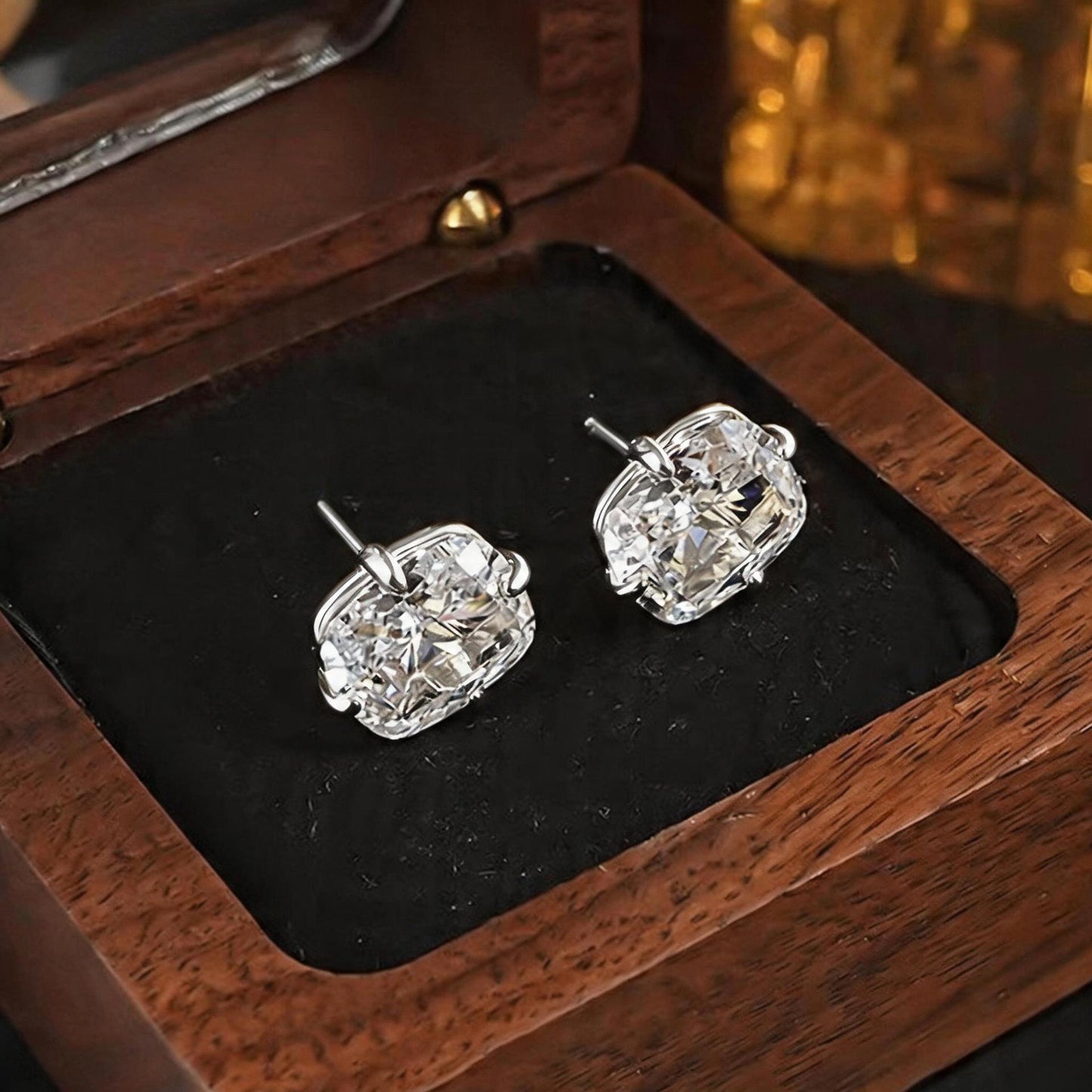 Zircon Minimalist Inlaid Exquisite Affordable Luxury Stud Earrings