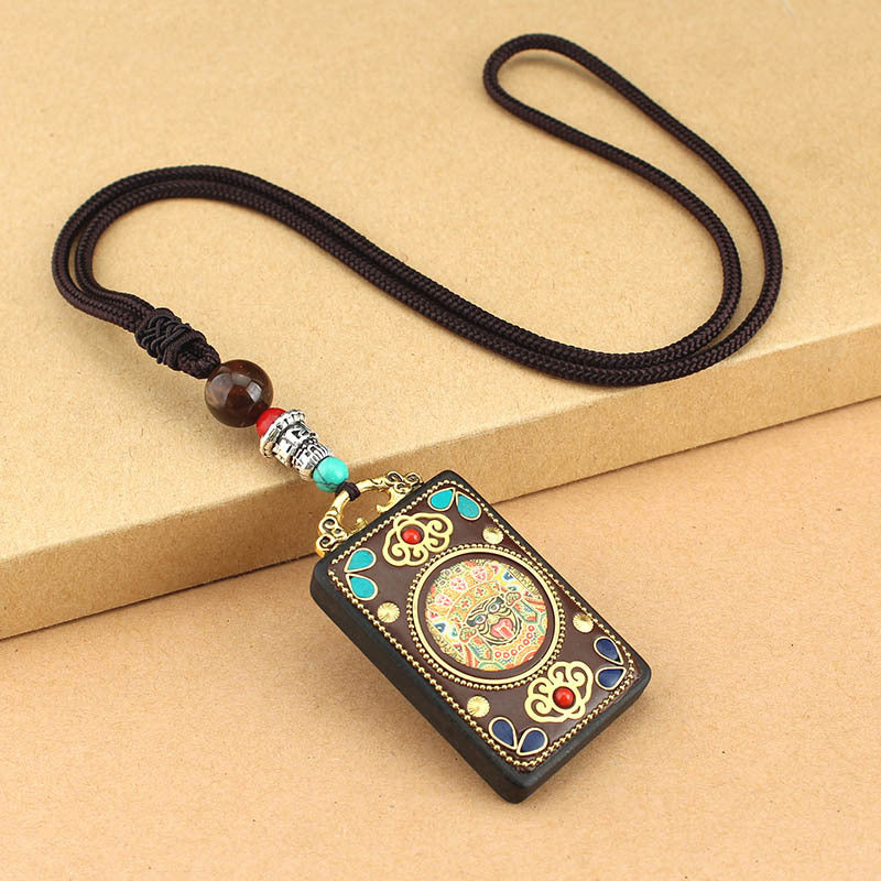 Style Blackwood Nepal Tibetan Vintage Handmade Necklaces