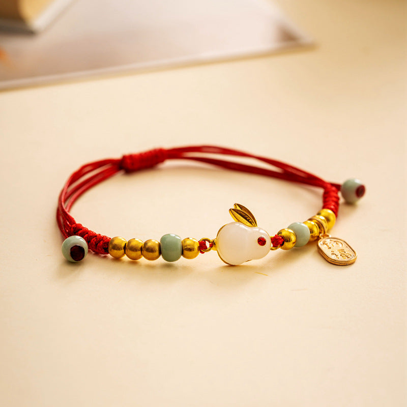 Ceramic Ornament Ethnic Simple Personality Woven Bracelets