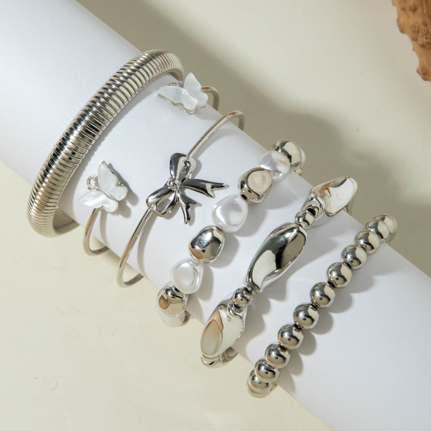 Popular Durable Line Geometric Exaggerated Open-ended Bracelets