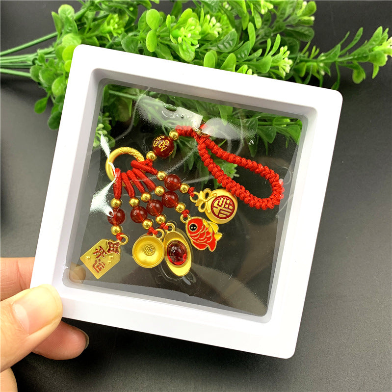 Copper Couple National Fashion Enamel Dripping Oil Hanging Ornaments