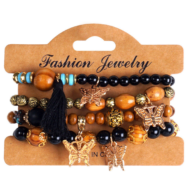 Bohemian Creative Tassel Beaded Fashion Jewellery Bracelet