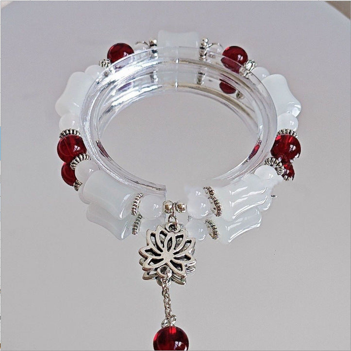 Flower Dream Romance Fairy Wind Dance Couple Feeling Handmade Gift Bracelet