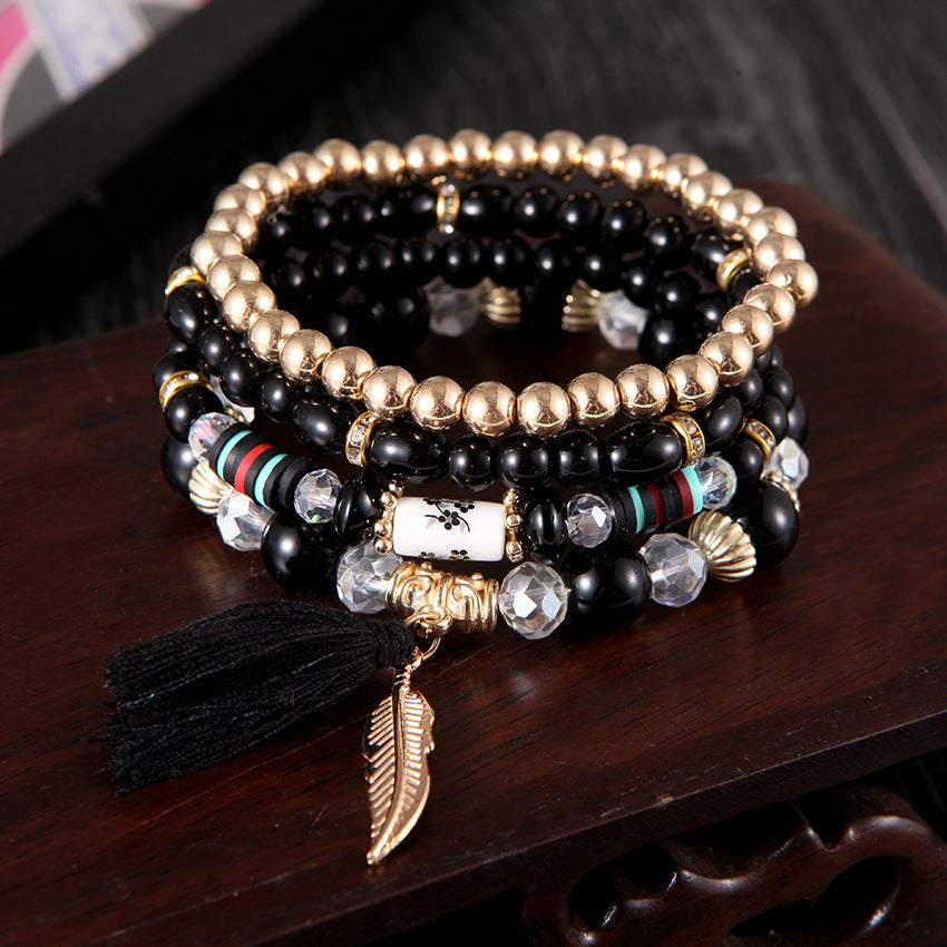 Bohemian Ethnic Style Beaded Ornament Trendy Bracelets