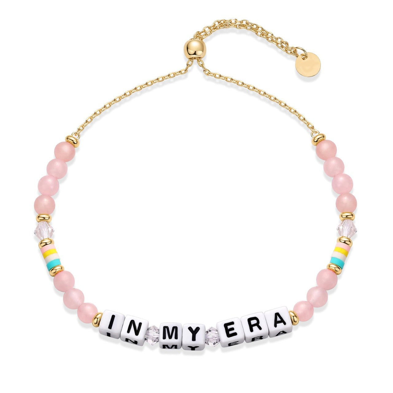 Women's Crystal String Beads Letter Five-pointed Star Bracelet