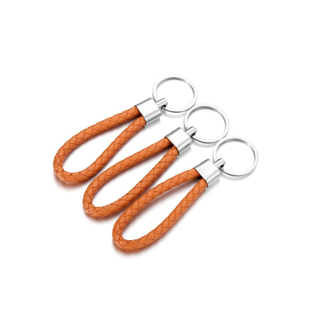 Color Creative Weaving Leather Rope Car Jewelry Accessories