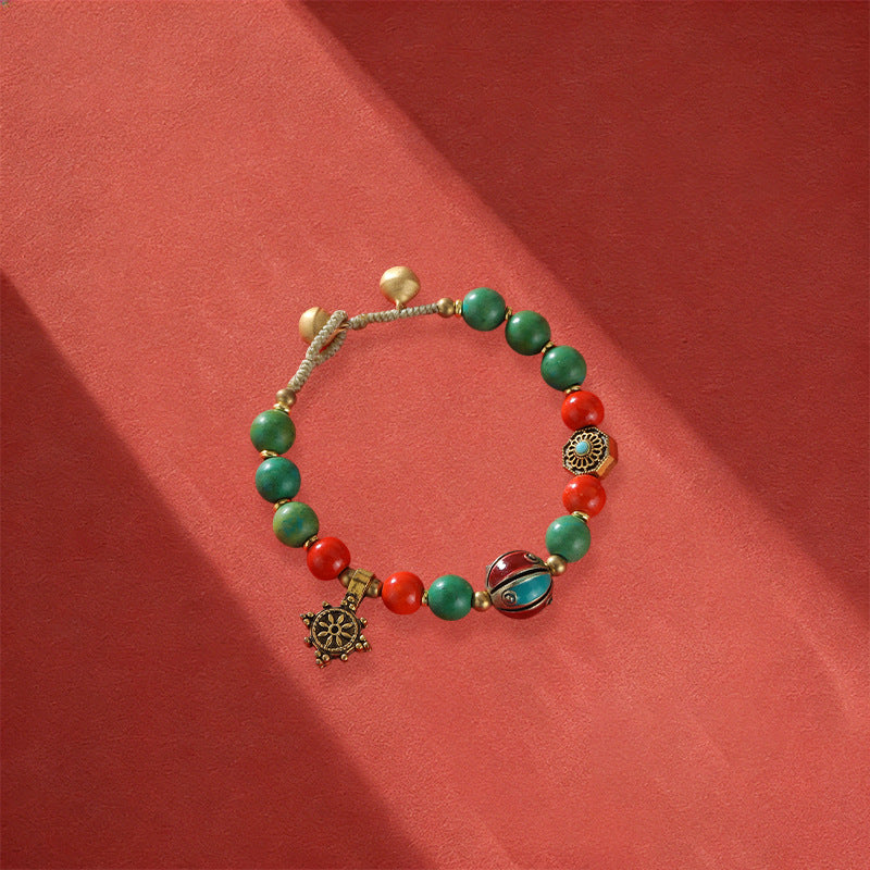 Style Tibetan Imitation Beeswax Retro Minority High Sense Wax Rings