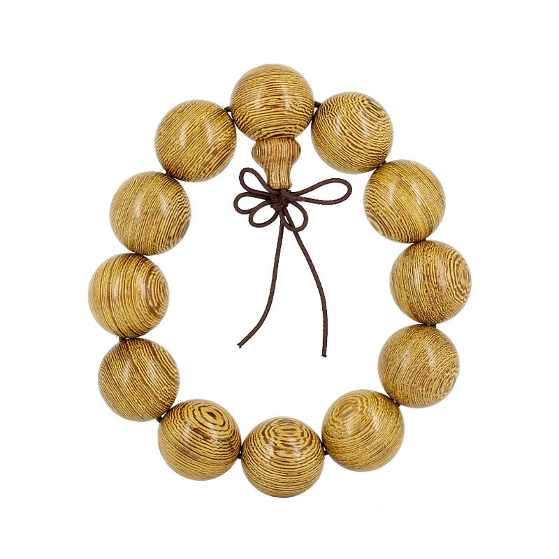 Material Rift Grain Door Frame Buddha Beads Rosary Bracelet
