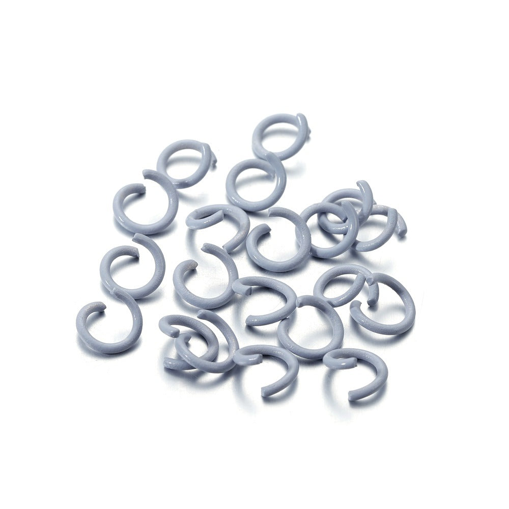 Single Circle Paint Color Broken Small Hoop Jewelry Accessories