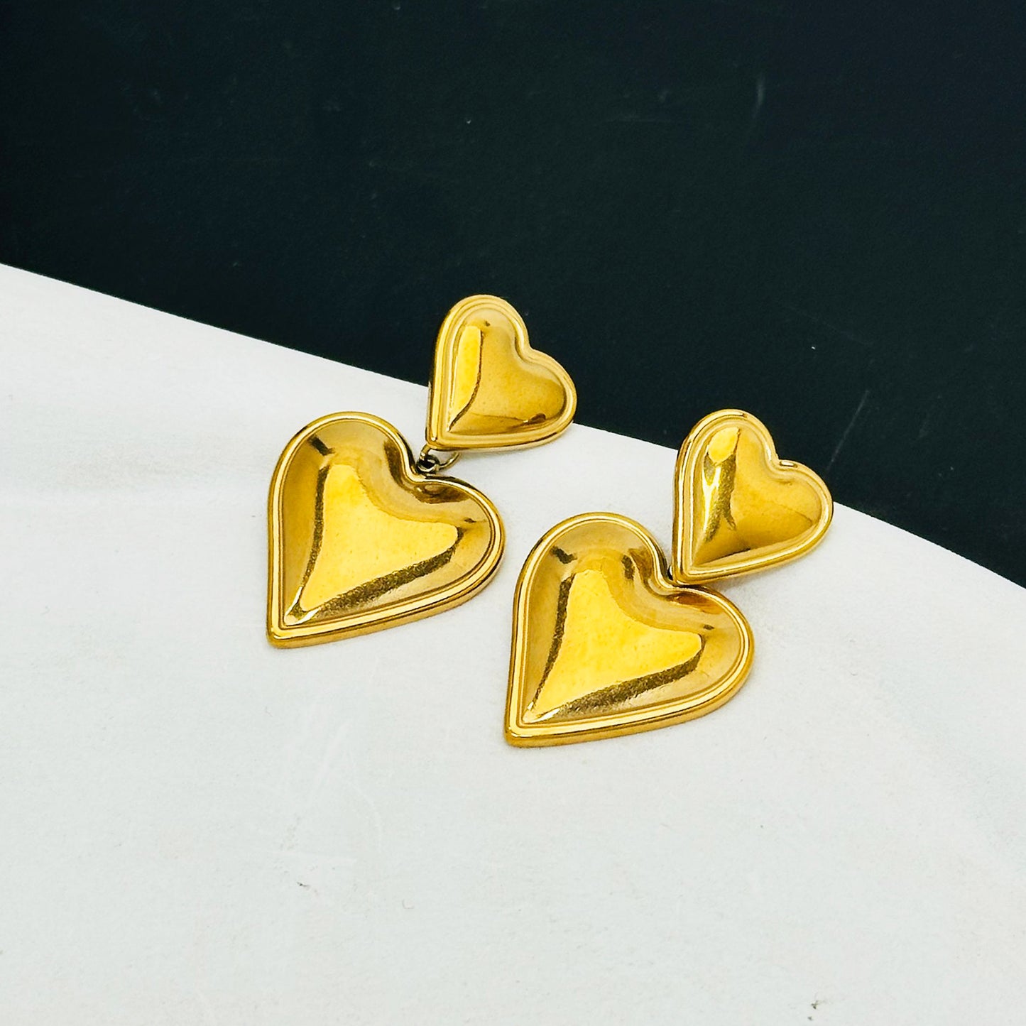 Light Luxury Advanced Sensitive Surface Handmade Love Heart Rings