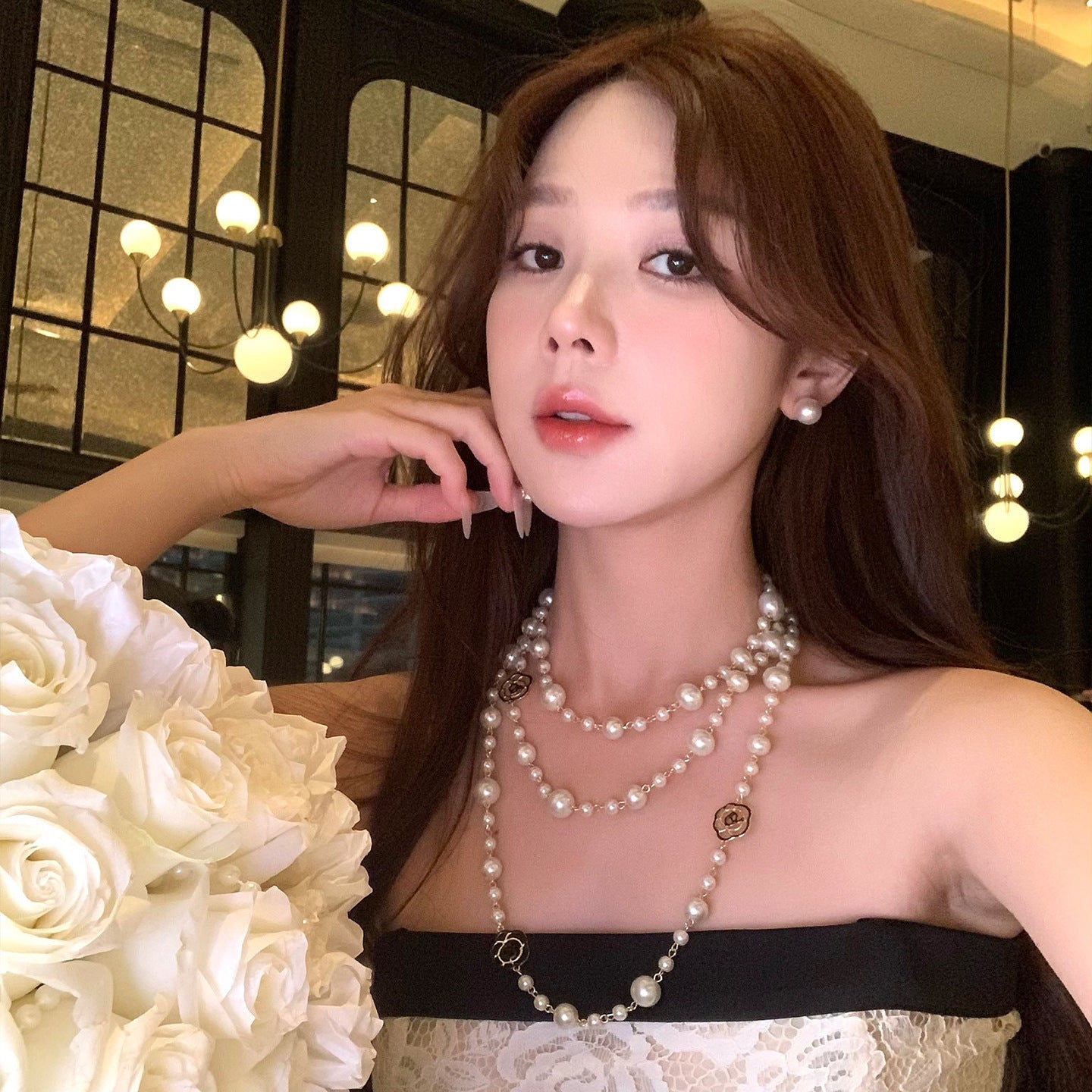 Women's Wind Clavicle Chain Design Love High-grade Necklace