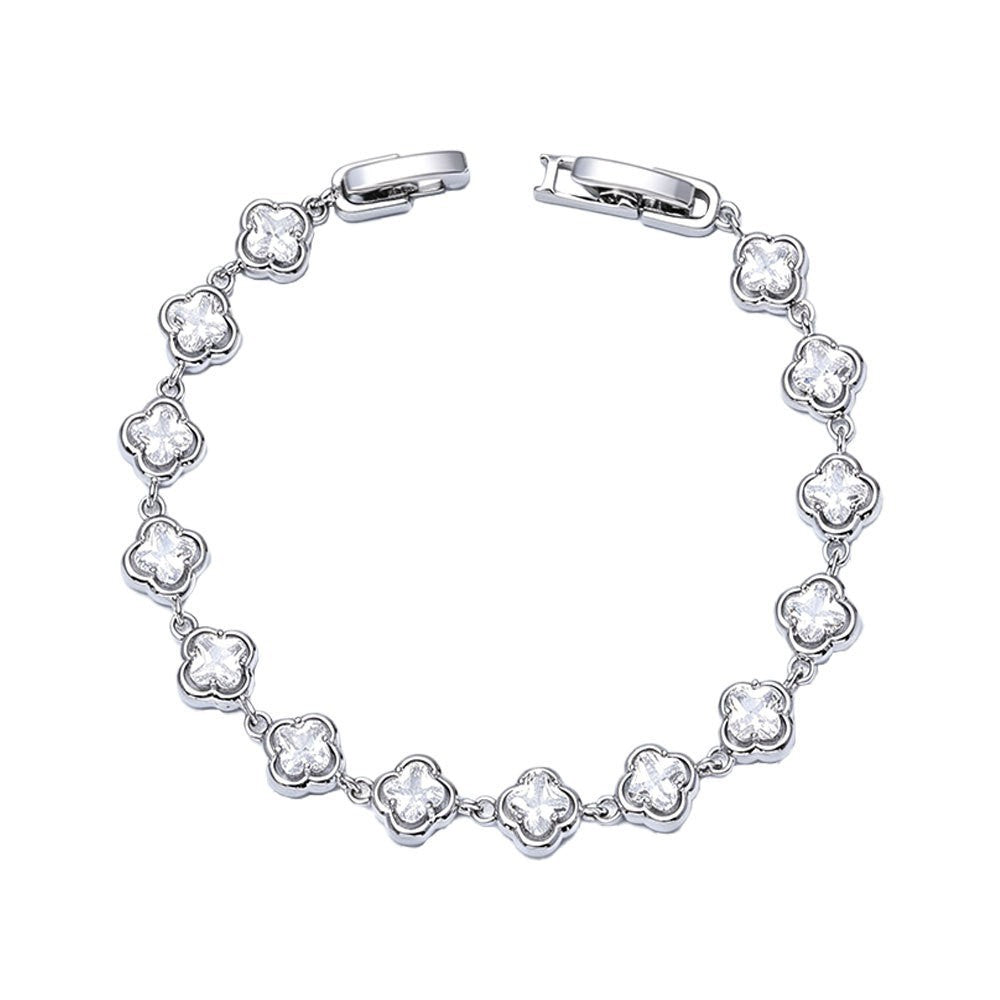 Women's Clover Light Luxury Exquisite High-grade Retro Fashion Jewelry Set