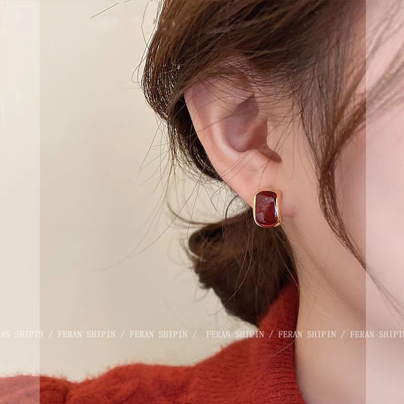 Clip Without Pierced High-grade Sense Niche Earrings