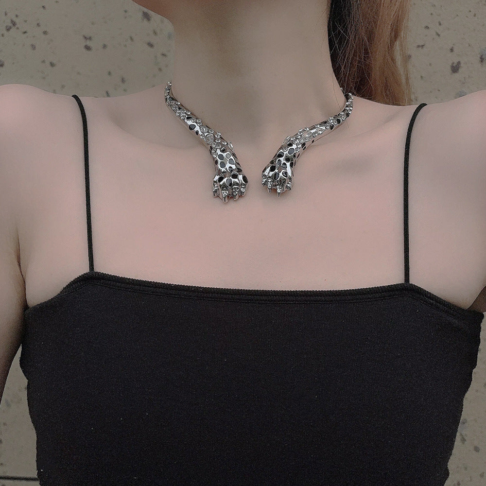 Women's Xi Retro Fashion Personalized High-key Dignified Collar