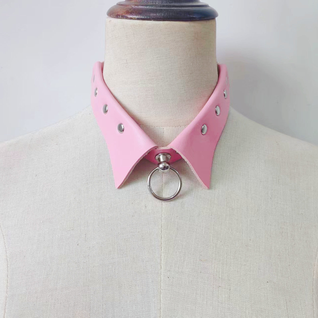Personality Punk Gothic Leather Simple Trend Collarbone Necklet Collar